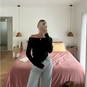 Revolve Off The Shoulder Sweater Top